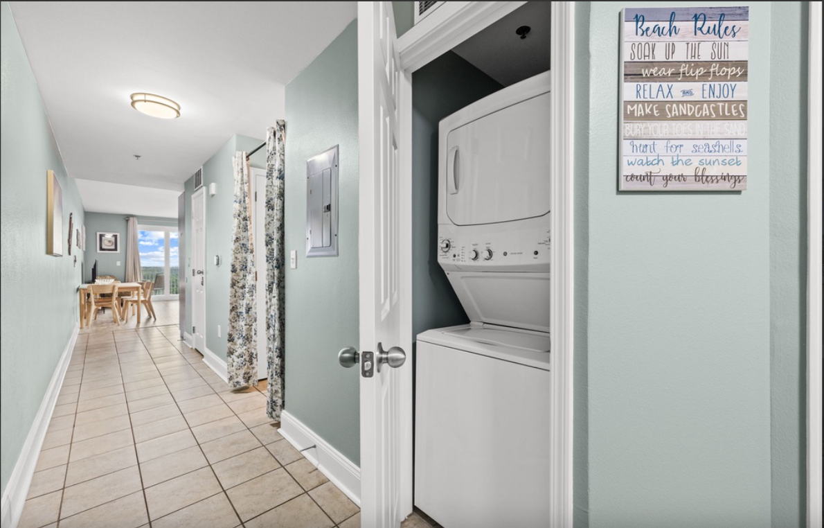 In-unit laundry