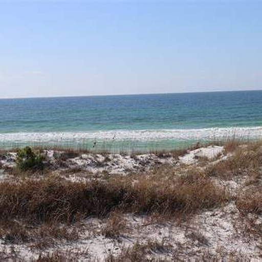 White sand beach at St. Andrews State Park, Florida